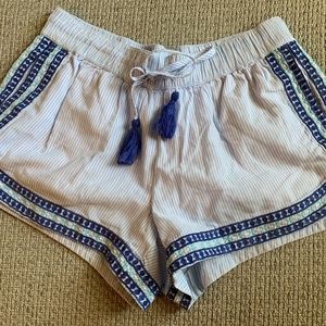 Vineyard Vines Draw String Shorts: Blue, Size S